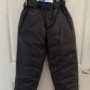 Old Navy snow pants adjustable waist Water-Resistant Black